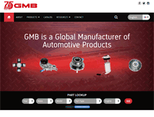 Tablet Screenshot of gmb.net